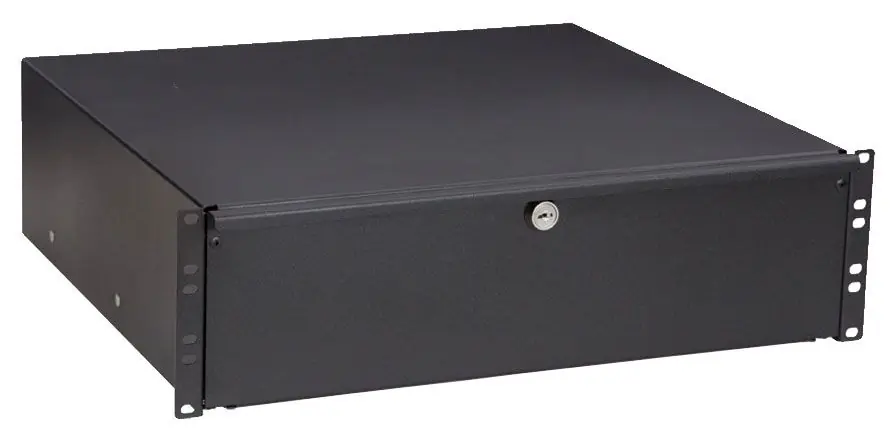 Kendall Howard 1922-3-100-03 3U Rack-Mountable Drawer, 16.6" x 19" x 5.2"