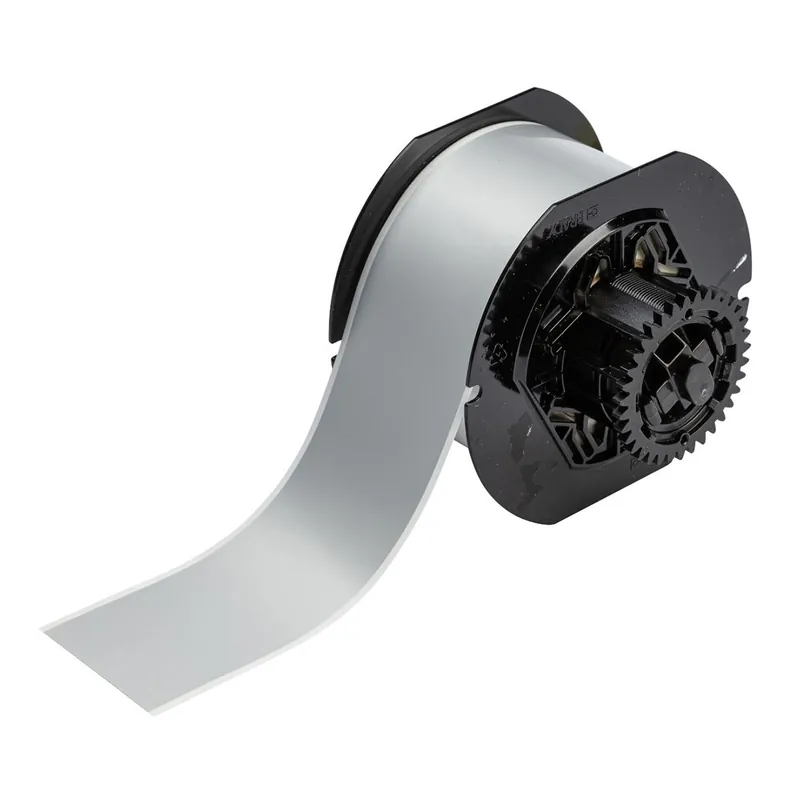 Brady Product Identification Metallized Polyester Labels for B30 Printers & B30-R6000 Ribbons, Silver