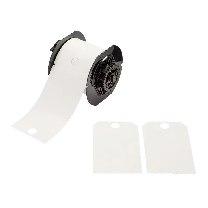 Brady Printable Polyester Safety Tags for B30 Printers & B30-R10000 Ribbons, 5.75" x 3.25"