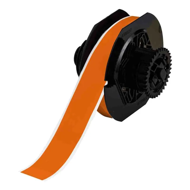 Brady Retro Reflective Gloss All-Weather Labels for B30 Printers & B30-R10000 Ribbons, 50‘