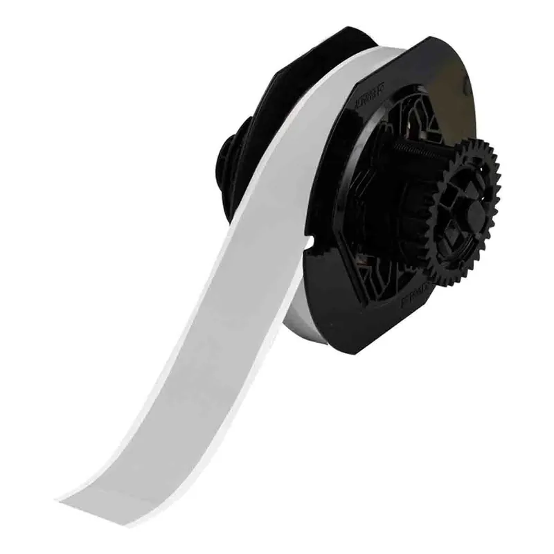 Brady Metallized Matte Polyester Labels for B30 Printers & B30-R10000 Ribbons, Silver, 100‘