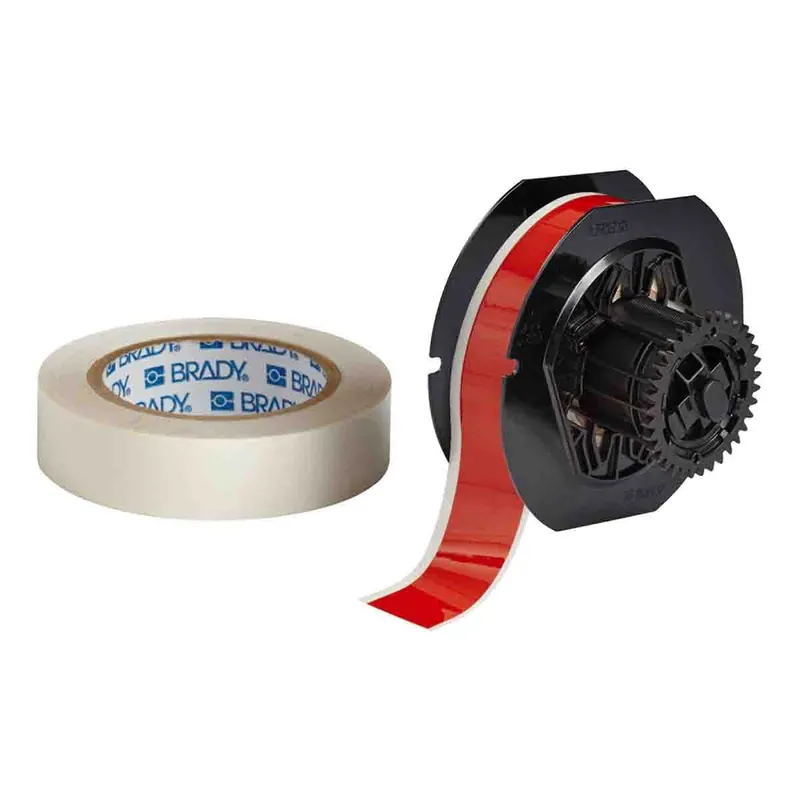 Brady ToughStripe® Printable Floor Marking Gloss Polyester Labels for B30 Printers & B30-R4400-WT Ribbons, 100‘