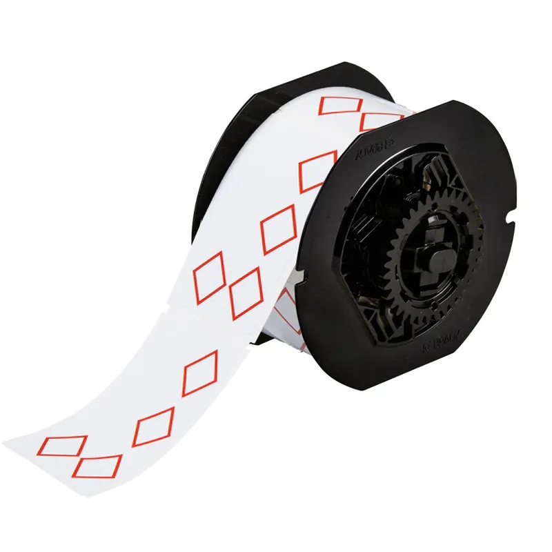 Brady GHS CLP 4A Diamonds Chemical Gloss Vinyl Labels for B30 Printers & B30-R10000 Ribbons