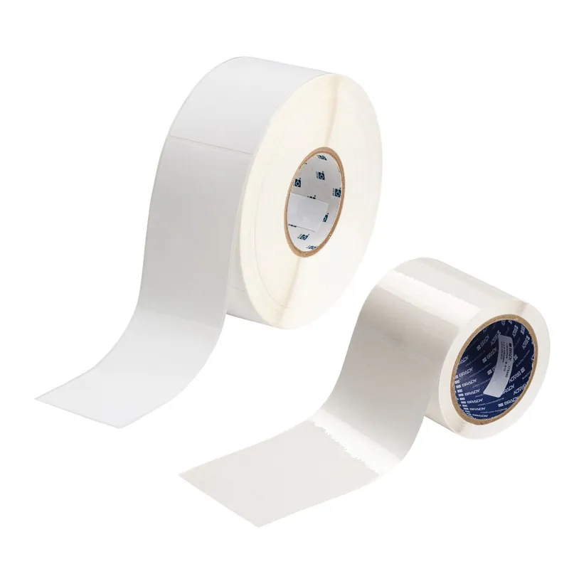 Brady Matte Vinyl Labels and Overlaminate Kit for J4000 & J5000 Printers, White