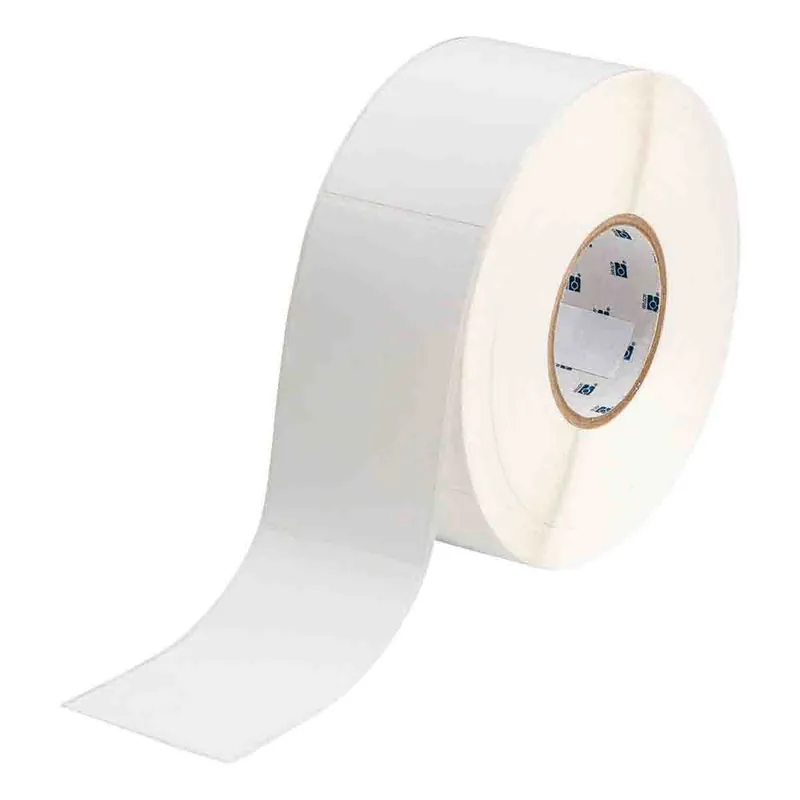 Brady Pre-Cut Polyester Labels for J4000 & J5000 Printers, White