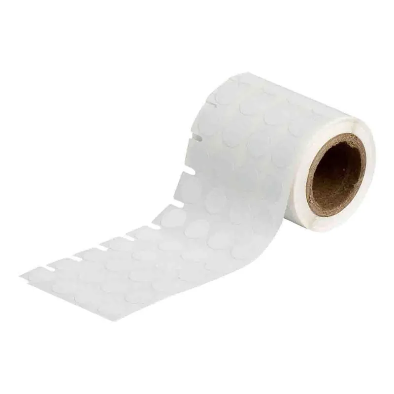 Brady FreezerBondz™ Ultra-Thin Cryogenic Gloss Polyester Laboratory Labels for 1" Core Printers & R6413 Ribbons, White