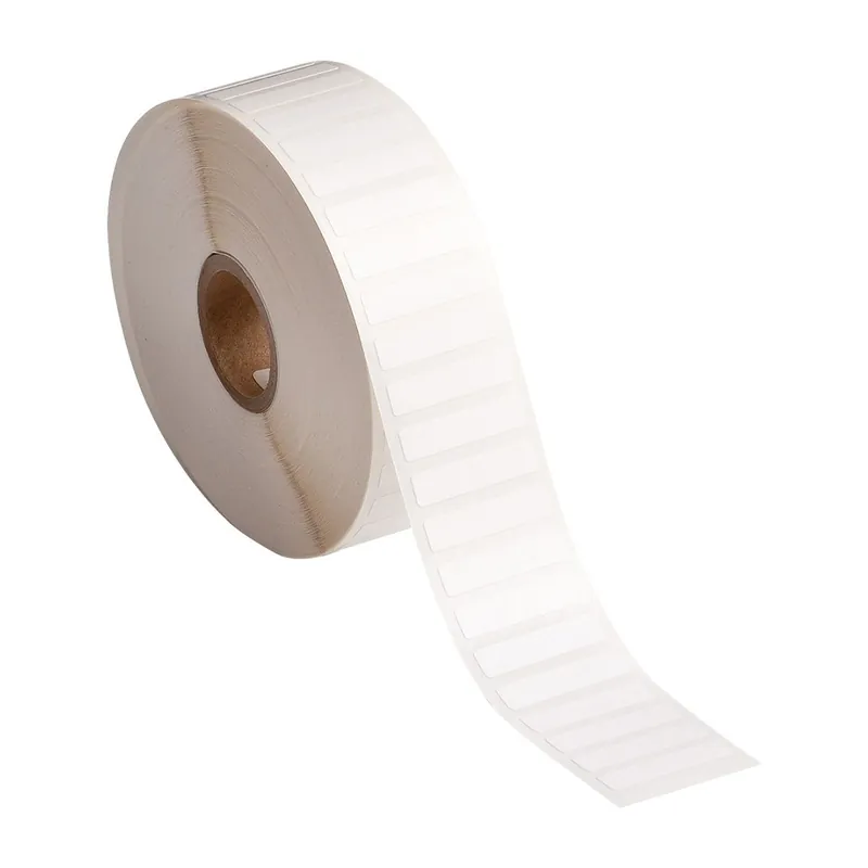 Brady StainerBondz™ Chemical Resistant Satin Polyester Tissue Cassette Laboratory Labels for 1" Core Printers & R6413 Ribbons, White