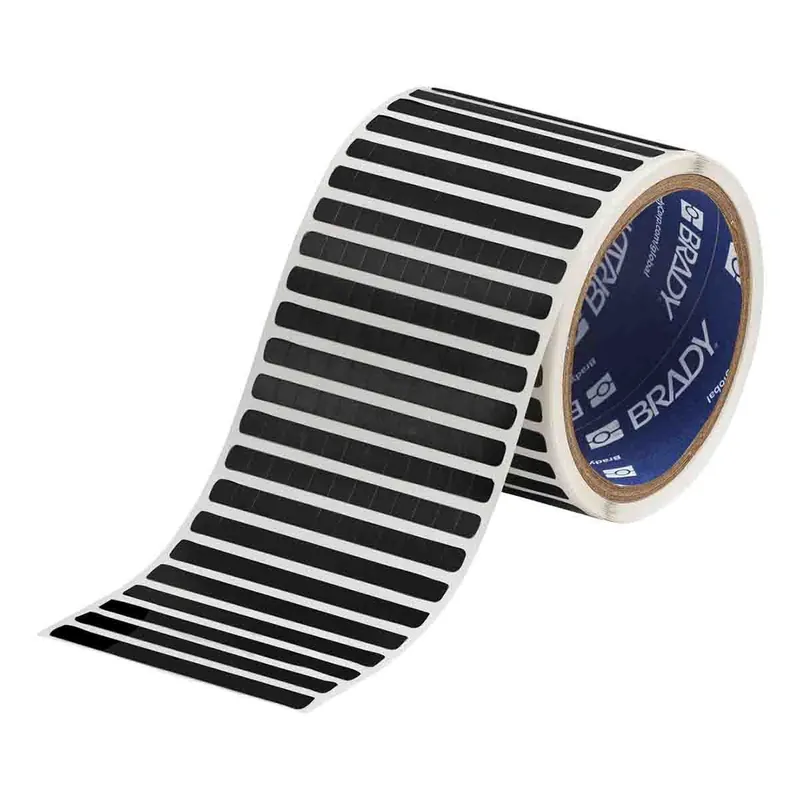 Brady All Weather Permanent Adhesive Gloss Polyester Labels for 3" Core Printers & R4402 Ribbons
