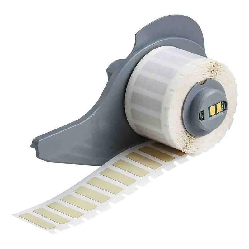 Brady Ultra Heat Resistant 2 mil Matte Polyimide Circuit Board Labels for M7 Printers & R4300 Ribbons, Amber