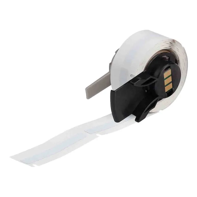 Brady High Temperature Non-Reflow & Reflow Glossy 2 mil Polyimide Circuit Board Labels for M6/M7 Printers & R6300/R6310 Ribbons, White