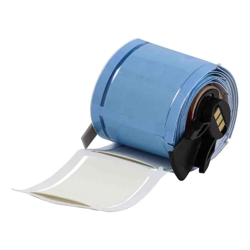 Brady PermaSleeve® Matte Polyolefin Heat Shrink Wire and Cable Labels, Rotated on Liner for M6/M7 Printers & R4300/R6600 Ribbons