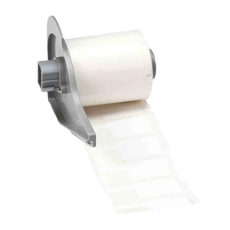 Brady P-Flag Matte Polypropylene Labels for M7 Printers & R4300/R6200/R6400 Ribbons, White