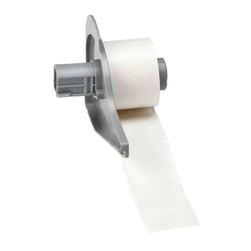 Brady Self-Laminating Matte Vinyl Wrap Around Labels for M7 Printers & R4300 Ribbons, White