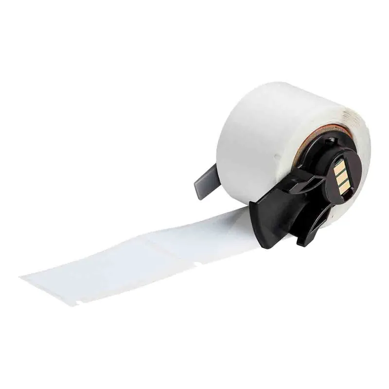 Brady Aggressive Adhesive Multi-Purpose Gloss Polyester Labels for M6/M7 Printers & R6000/R6010 Ribbons, White