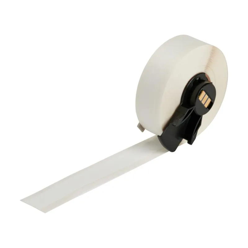 Brady Repositionable Multi-Purpose Gloss Vinyl Label Tape for M6/M7 Printers & R6010/R10000/R10010 Ribbons, 50‘