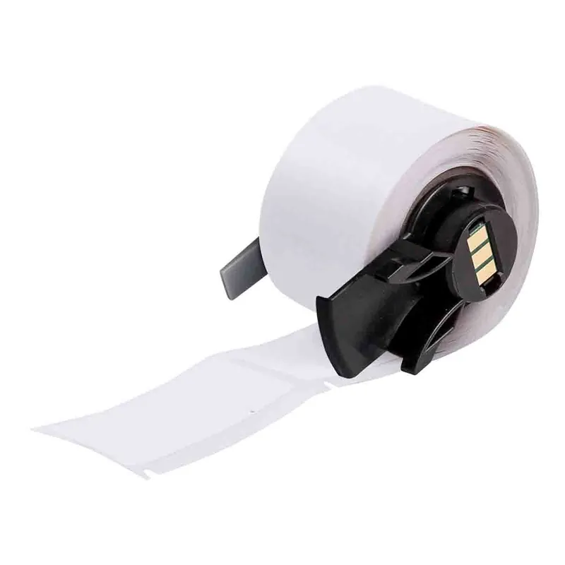 Brady Ultra Aggressive Adhesive Multi-Purpose Matte Polyester Labels for M6/M7 Printers & R4300/R4310 Ribbons, White