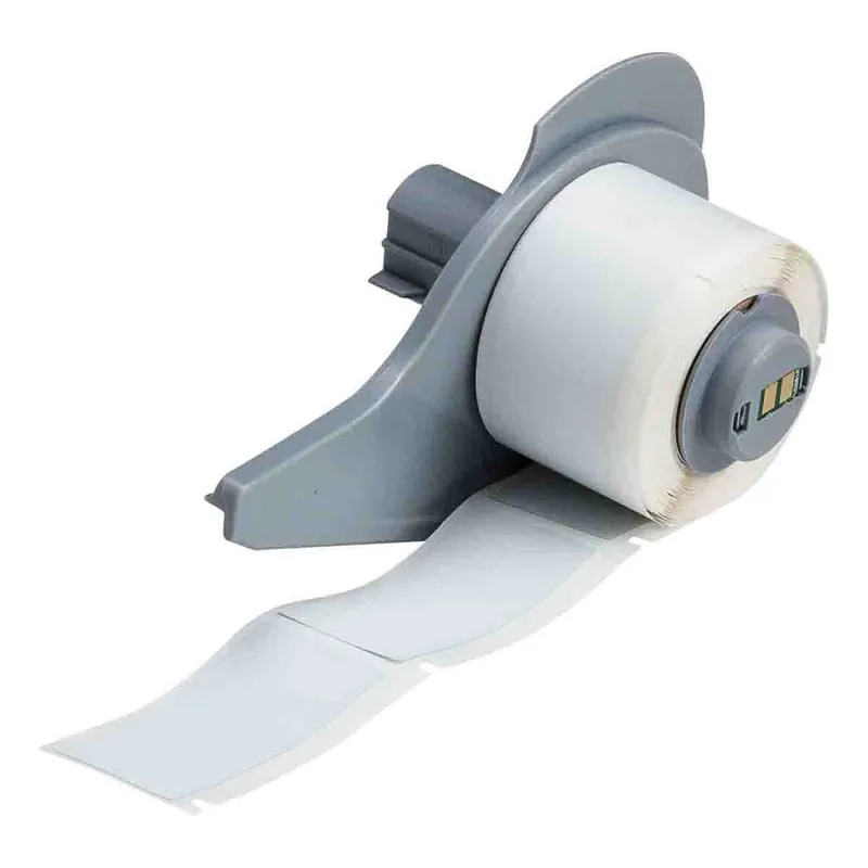 Brady Metalized Gloss Polyester Labels for M7 Printers & R6000 Ribbons, Silver
