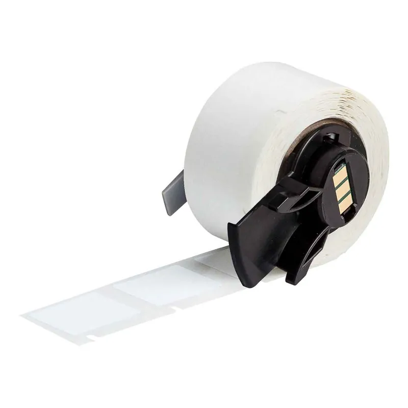 Brady Solvent and Chemical Resistant Matte Polyester Laboratory Labels for M6/M7 Printers & R4300/R4310 Ribbons, White