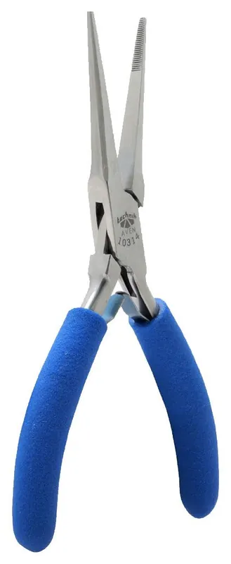 Aven Tools 10314 Technik ESD-Safe Needle Nose Pliers with Serrated Jaw & Cushioned Grips, 5.5" OAL