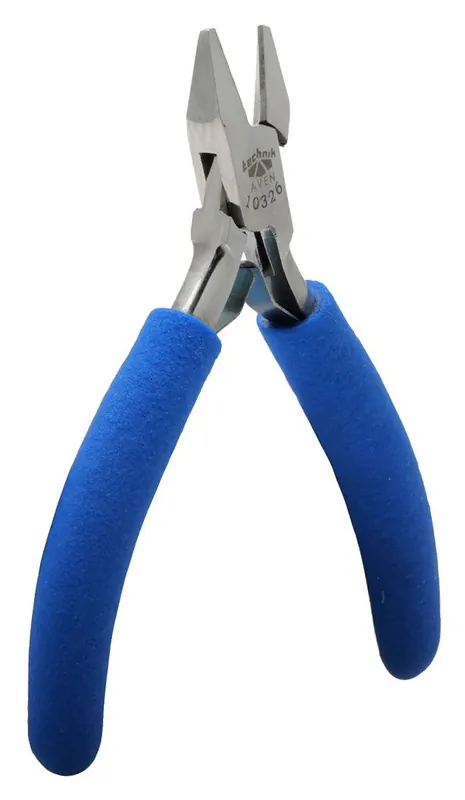 Aven Tools 10326 Technik ESD-Safe Tapered Head Flush Stainless Steel Cutter with Cushioned Grips, 4.5" OAL
