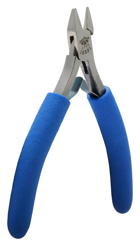 Aven Tools 10331 Technik ESD-Safe Mini Tapered Head Flush Stainless Steel Cutter with Cushioned Grips, 4.375" OAL