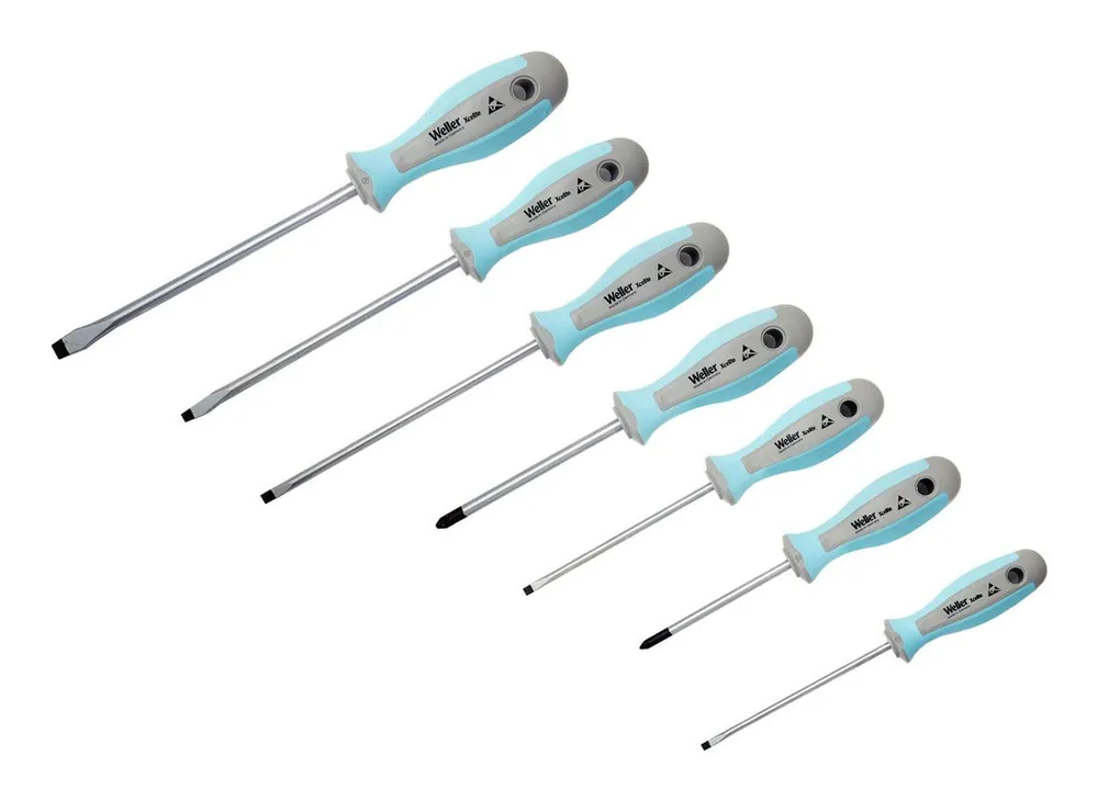 Xcelite XPE700 7-Piece Pro Series ESD-Safe Phillips® & Slotted Screwdriver Set
