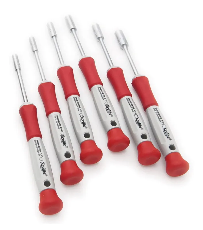 Xcelite XPND600 6 Piece ESD-Safe Precision Nut Driver Set with Storage Case