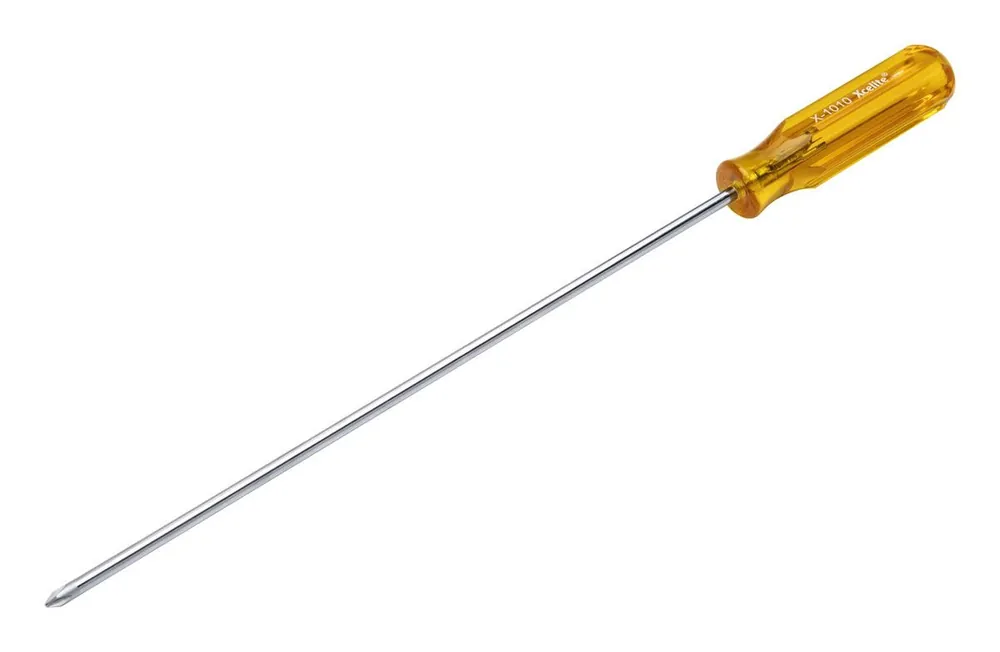 Xcelite X1010N Extra Long Phillips® Screwdriver, 1 x 10", 13.625 OAL