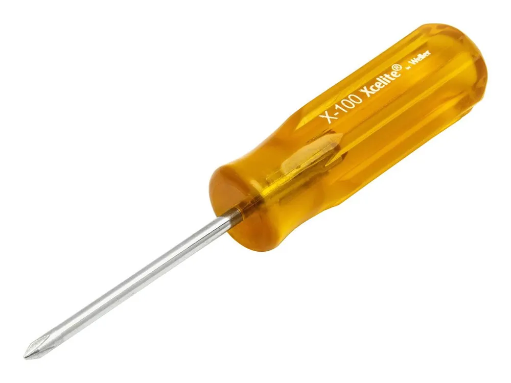 Xcelite X100N Phillips® Screwdriver, 0 x 2", 4.625"" OAL (Pack of 6)