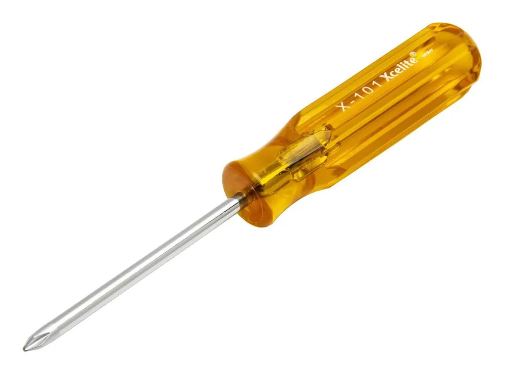 Xcelite X101N Phillips® Screwdriver, 1 x 3", 6.625" OAL (Pack of 6)