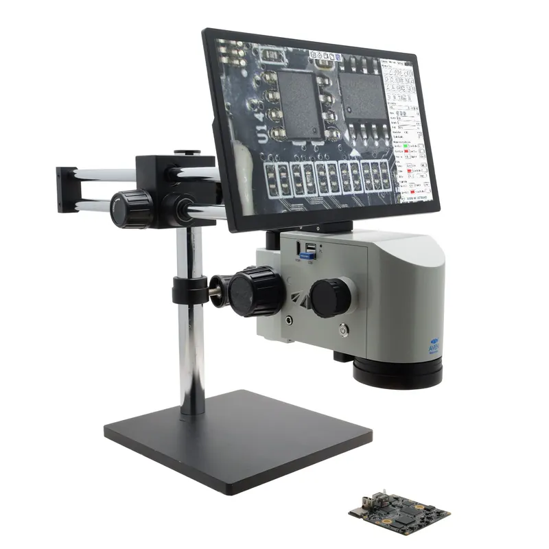 Aven MicroVue 2.0 HD Video Inspection System with Double Arm Boom Stand