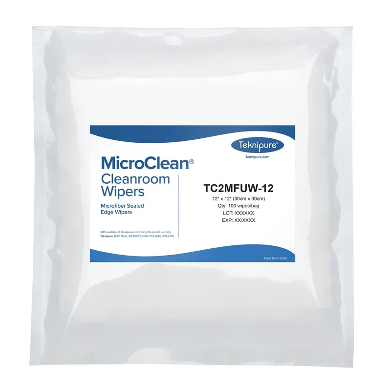 Teknipure MicroClean™ Microfiber Cleanroom Wipes