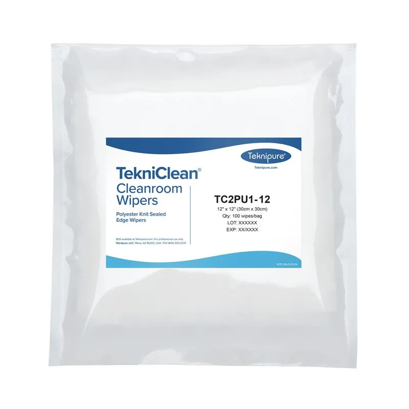 Teknipure TekniClean® Polyester Knit Cleanroom Wipes