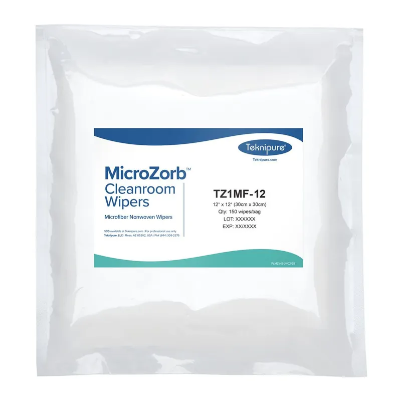 Teknipure MicroZorb™ Microfiber Nonwoven Cleanroom Wipes