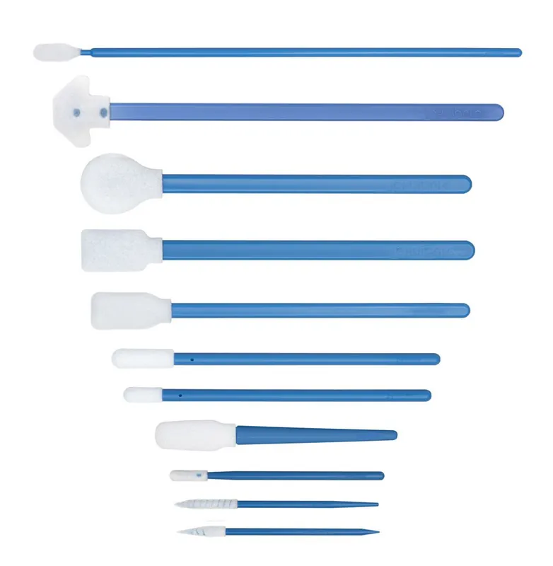 Teknipure TekniSwab Polyurethane Foam Cleanroom Swabs with Polypropylene Handle