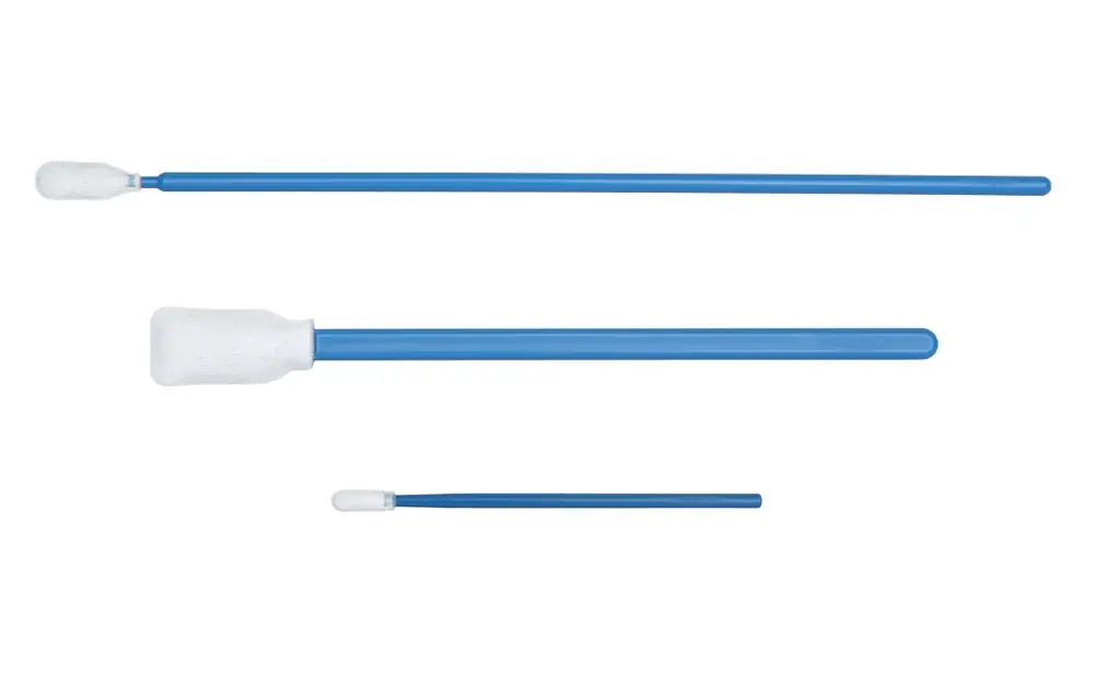 Teknipure TekniSwab Microdenier Polyester Cleanroom Swabs with Polypropylene Handle