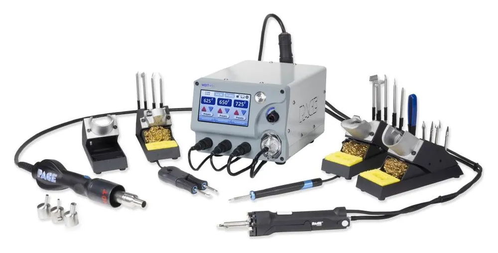 PACE Worldwide 8007-0615 MBT450 Multi-Channel 120V Digital Rework & Repair Station