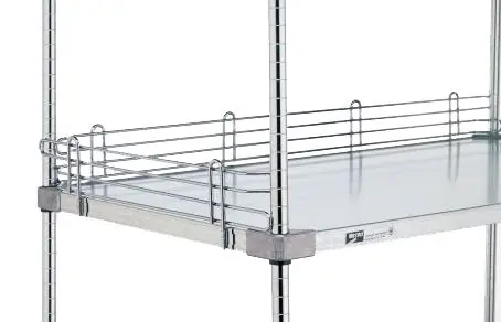 Metro Chrome Solid Shelf Ledges