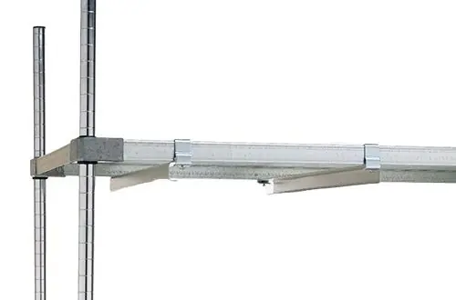 Metro Adjustable Undershelf Slides for Solid Shelves