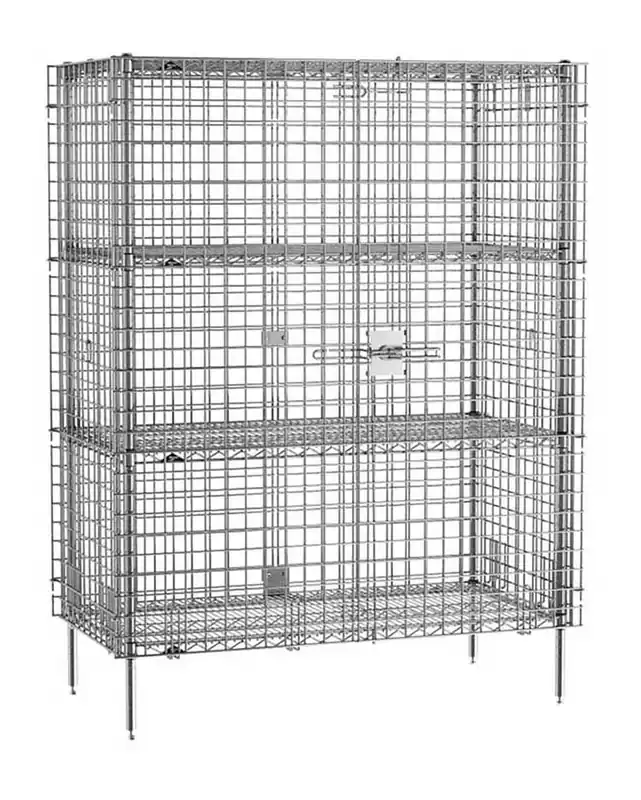 Metro Super Erecta® Chrome Security Cages