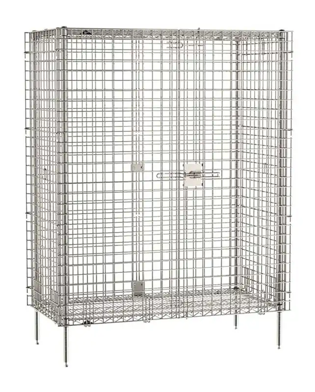 Metro Super Erecta® Stainless Steel Security Cages