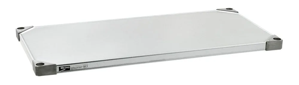Metro Super Erecta® Galvanized Solid Shelves