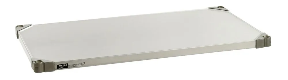 Metro Super Erecta® Premium Stainless Steel Solid Shelves