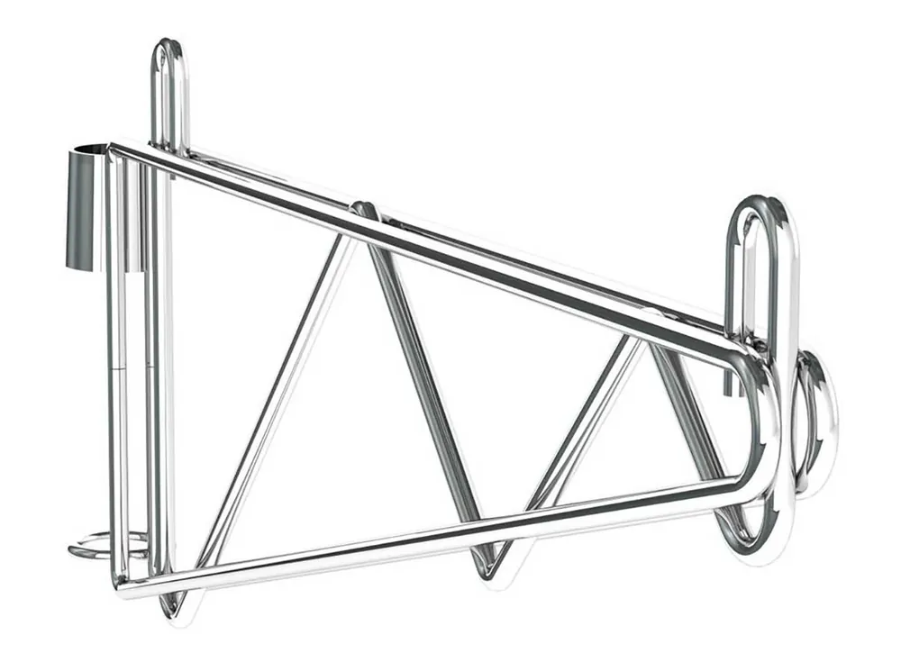 Metro Super Erecta® Chrome Shelf Supports for Single Shelves