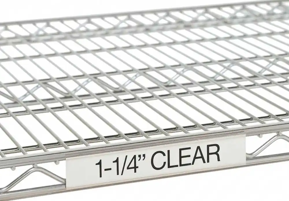 Metro 1.25" Clear Label Holders