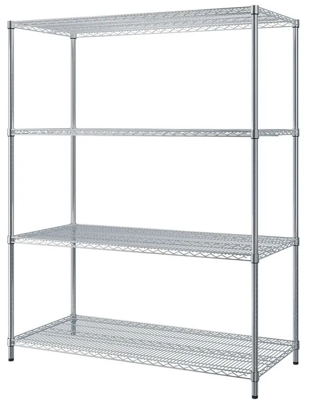 BUILT RIGHT Chrome Wire Shelving Units & Add-Ons