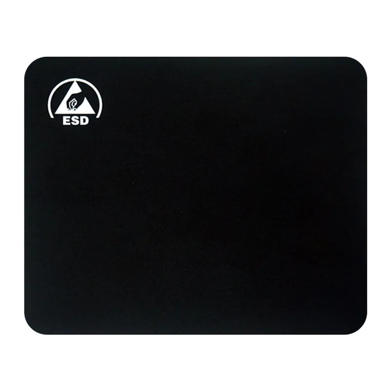 Transforming Technologies MP7575 Anti-Static ESD-Safe Mouse Pad, Black, 7" x 8.5"