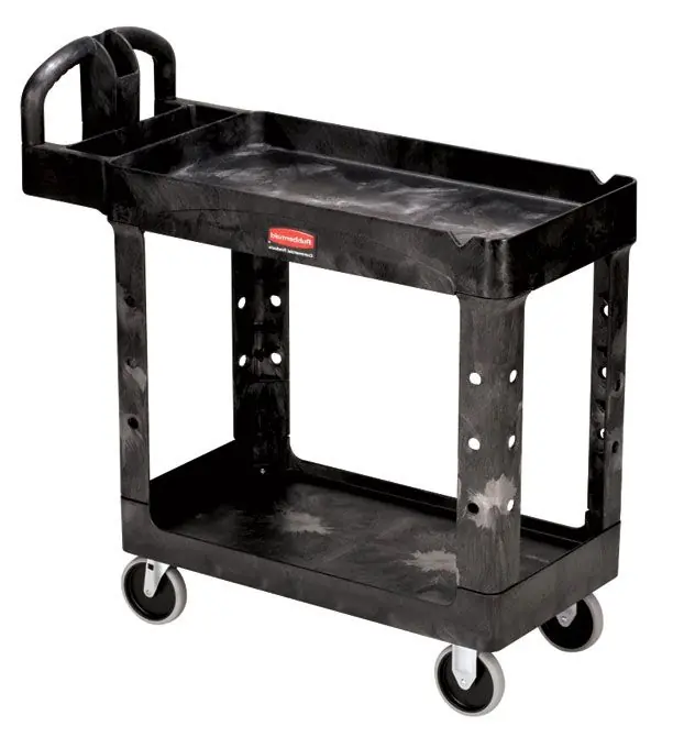 Rubbermaid Heavy-Duty Polypropylene Utility Carts