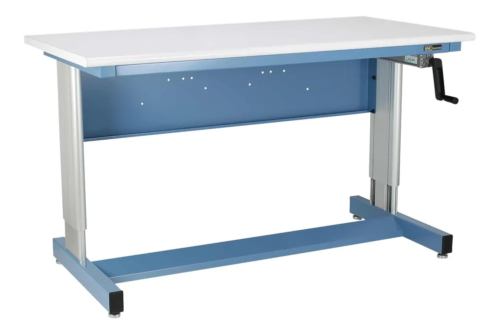 Treston Pro Series Height Adjustable Workstation with Laminate Work Surface