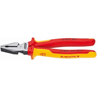 KNIPEX 0208225US 9‘‘ High Leverage Combination Pliers - 1000V Insulated
